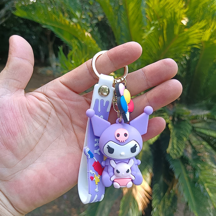 Wholesale Cute Cartoon Doll PVC Keychains JDC-KC-YiChang016