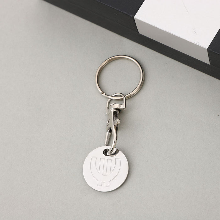 Wholesale Stainless Steel Pendant Keychain JDC-KC-YiT003