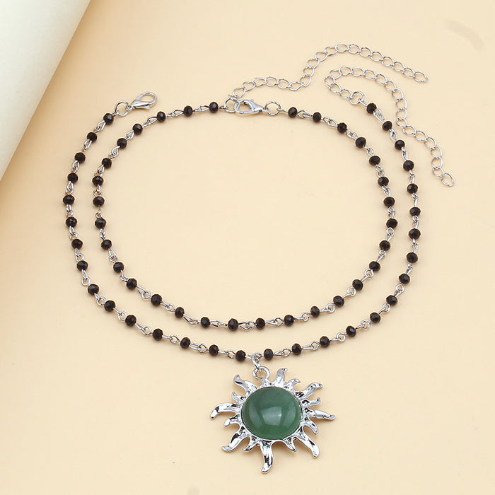 Wholesale Gothic Sun Alloy Necklace JDC-NE-LaiL002