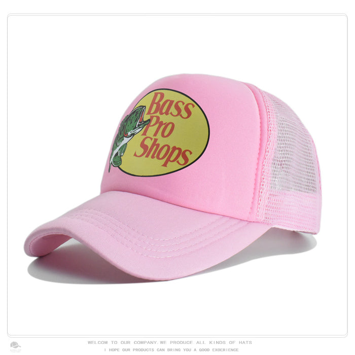 Wholesale Printed baseball cap summer net cap outdoor sunscreen sunshade driver cap
