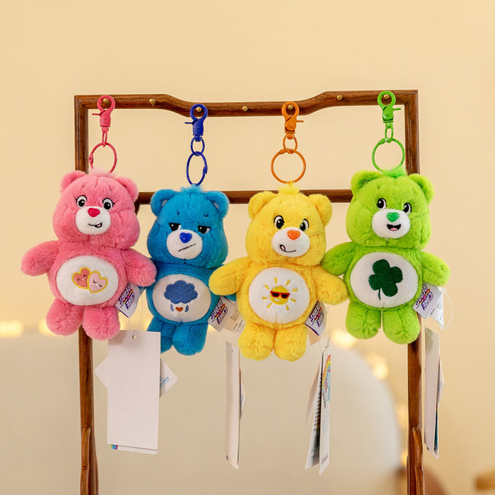 Wholesale Plush Doll Rainbow Love Little Bear Pendant JDC-FT-XiaoEn001