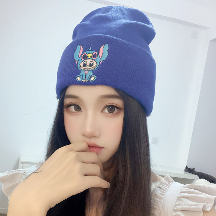 Wholesale warm hat with cartoon design