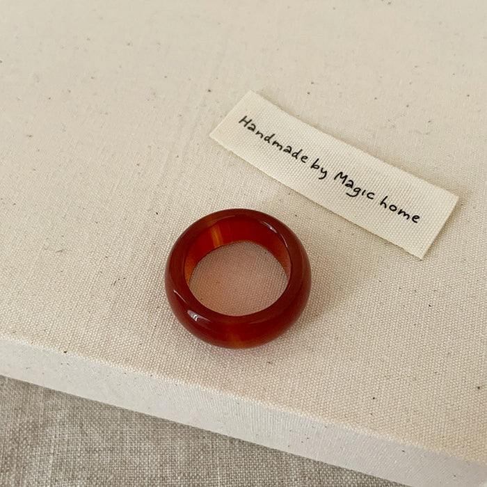 Wholesale Ring for women, niche retro personality, simple and versatile temperament, fashionable ring