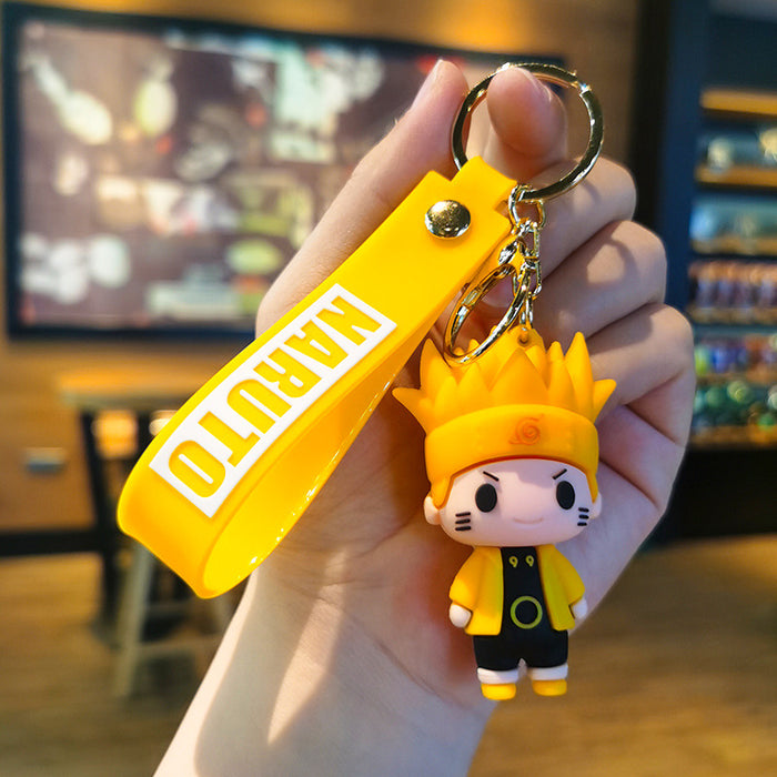 Wholesale Rubber Cartoon Doll Keychain JDC-KC-Tingm195