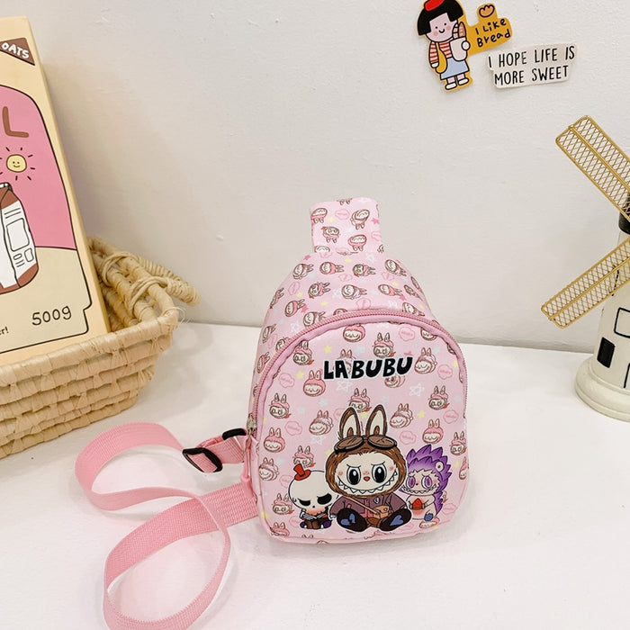 Wholesale Children' s Plush Fabric  Cute Cartoon Shoulder Bags