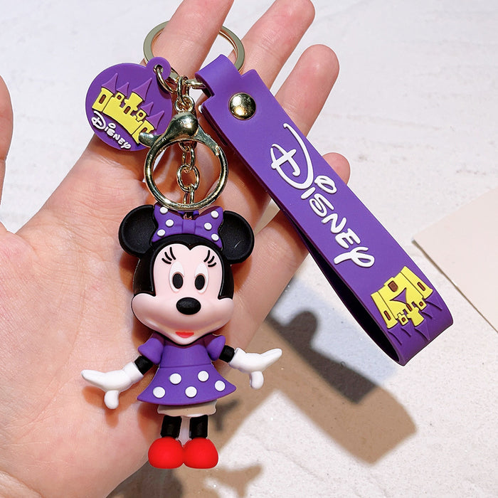 Wholesale Cartoon Silicone Doll Keychain JDC-KC-QiChao022