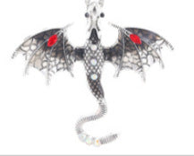 Wholesale Retro Dragon Dripping Oil Enamel Brooch Accessory Gift