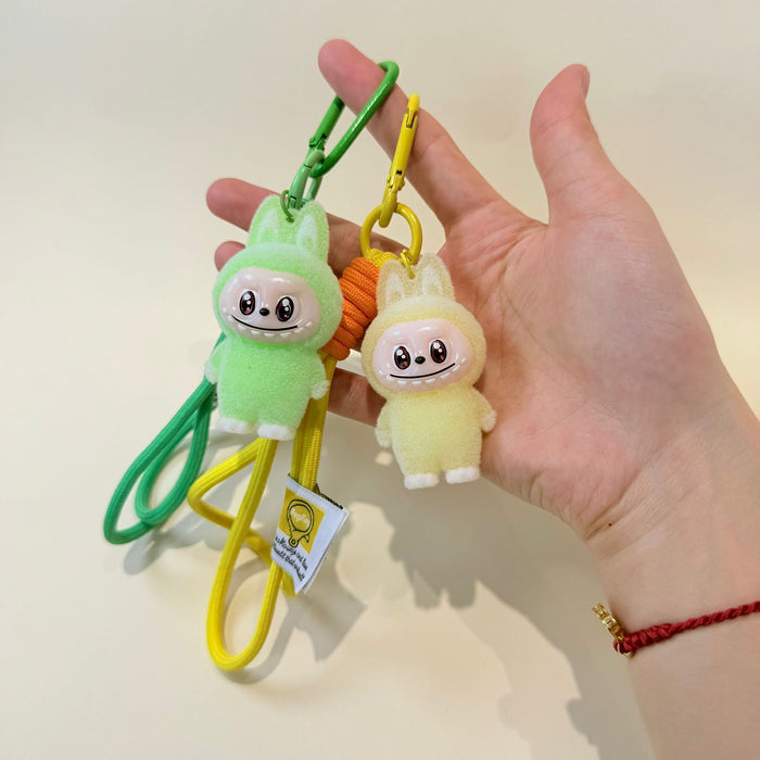 Wholesale Plush Keychain Cute Cartoon Doll Couple Bag Pendant