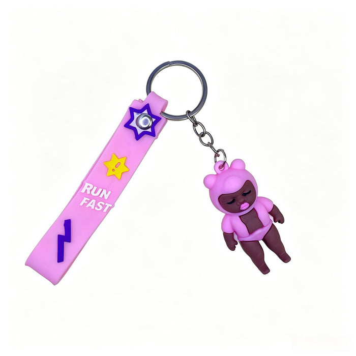 Wholesale 2pcs Cartoon Cute Doll Keychain Accessories Pendant