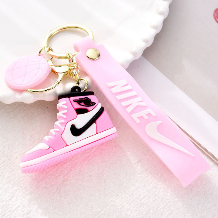 Wholesale New Cartoon Keychain Pendant Box Sneaker Doll Accessories Pendant Keychain
