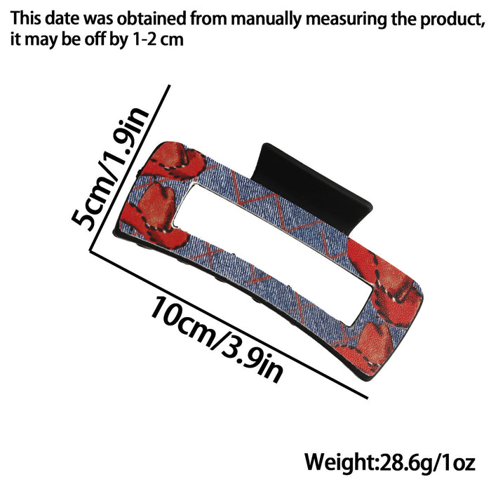 Wholesale Cowboy Grab Clip Hair Clips Accessories