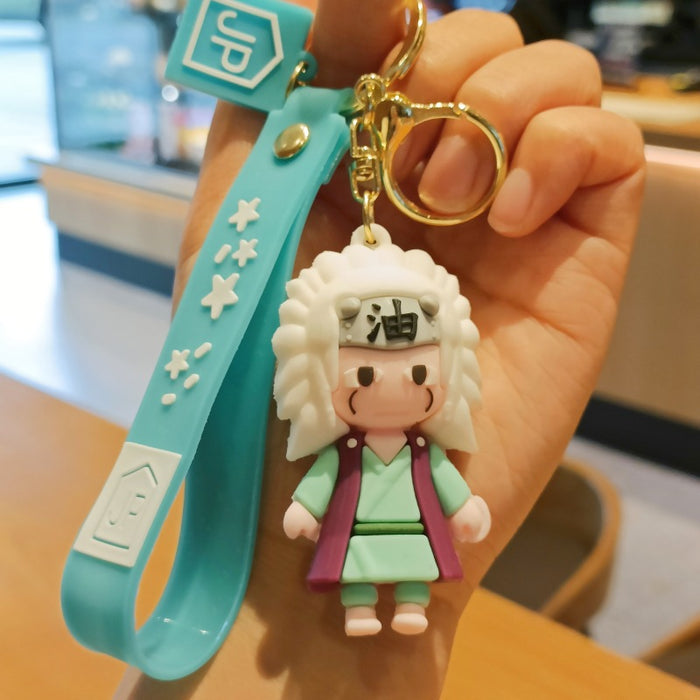 Wholesale Cartoon Silicone Doll Keychain JDC-KC-MingT036