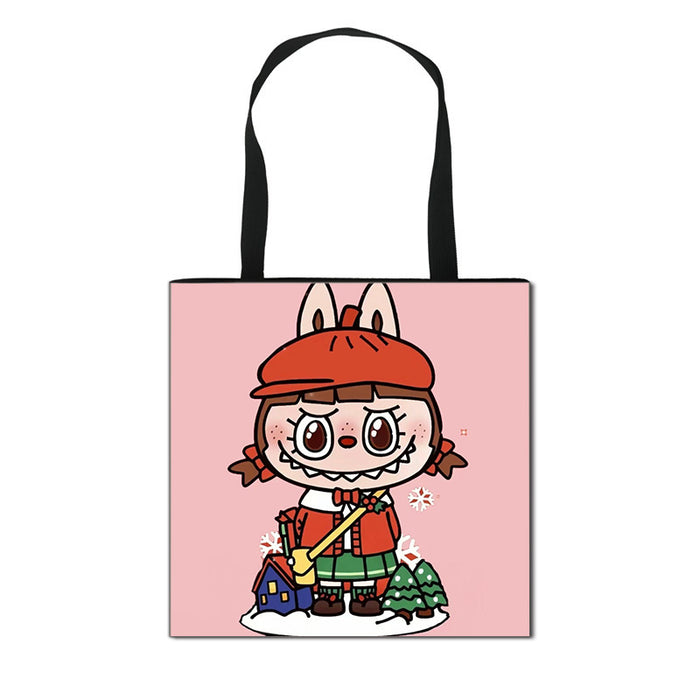 Wholesale Shopping Bag Cute Storage Bag Polyester Satchel Large Capacity  Bag