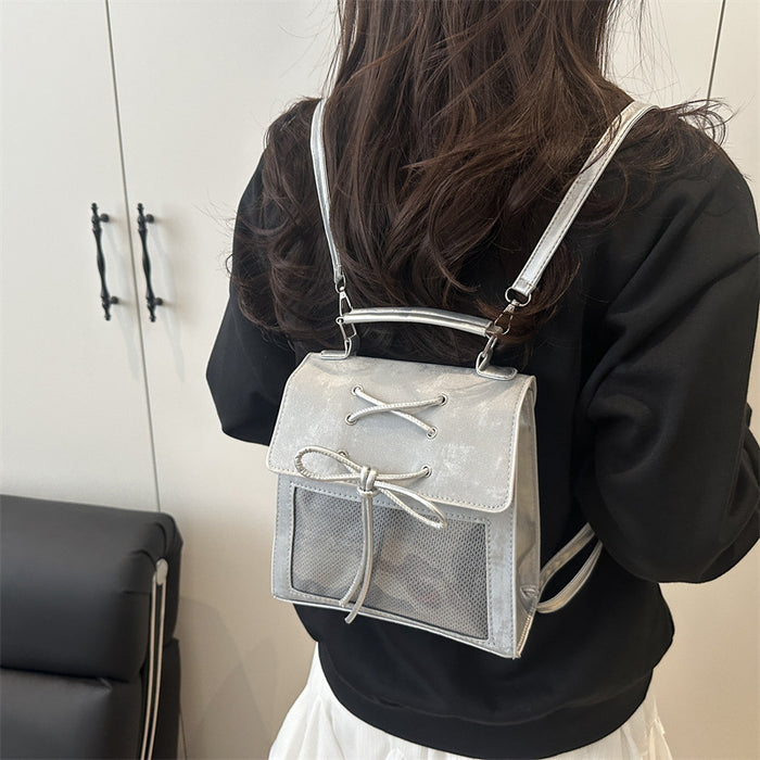 Wholesale Bow shaped backpack, multi-functional cute handbag, shoulder bag