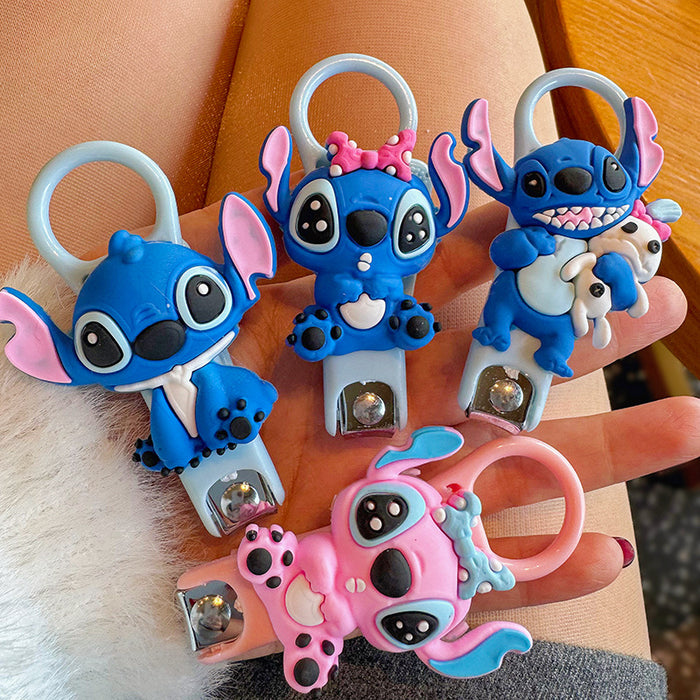 Wholesale  cartoon character nail clippers children stainless steel nail clippers
