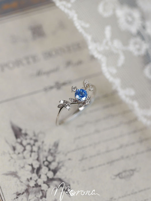 Wholesale Original niche natural stone light luxury versatile simple ring