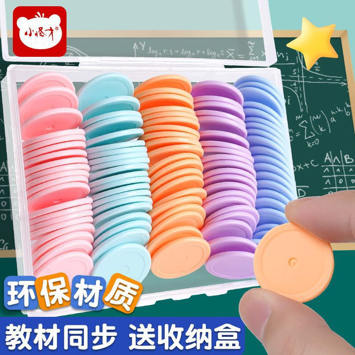 Wholesale Math counting wafer addition and subtraction math teaching aids