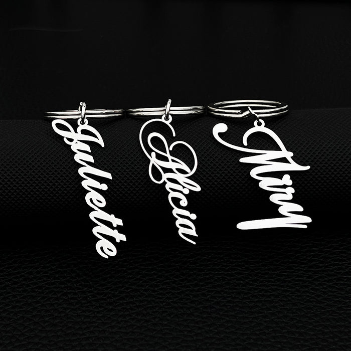 Wholesale Keychain stainless steel DIY pendant accessories for friends