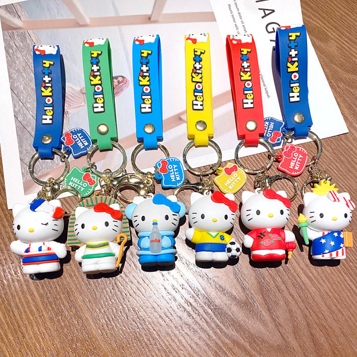 Wholesale Cartoon keychain, bag decoration, doll, car keychain pendant, gift wholesale