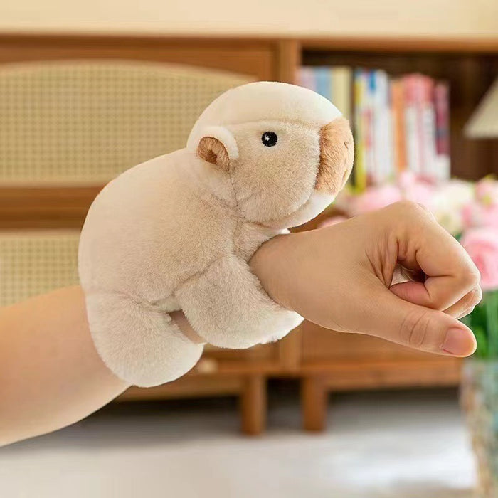 Wholesale Capybara Pa Pa Ring Bracelet Capybara Doll Plush Toy Creative Doll Funny Grab Machine Doll