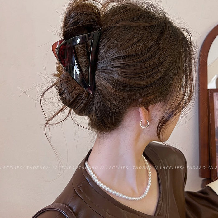 Wholesale Hair clip shark clip new high-end feel, back of the head clip hair accessory