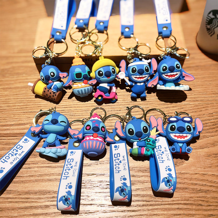 Wholesale Cartoon Cute PVC Keychain JDC-KC-NLu027