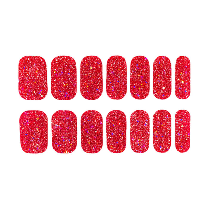 Wholesale Gradient Four-color No-bake Gel Nail Stickers JDC-NS-ARS005