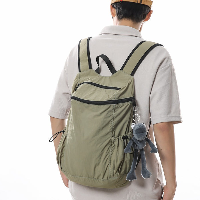 Wholesale Nylon Leisure Travel Folding Backpack JDC-BP-Lings001