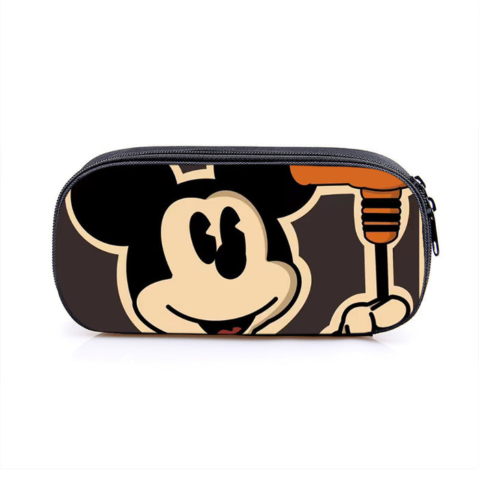 Wholesale Single Layer Pencil Bag Children Cute Cartoon Pencil Case Student Polyester Printed Pencil Bag JDC-PB-Changs001