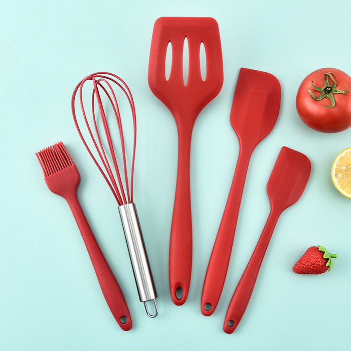 Wholesale Silicone High Temperature Resistant Five-piece Kitchenware Set JDC-KW-Joyasdechina001