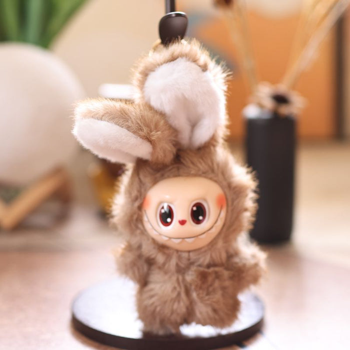 Wholesale Cute vinyl rabbit pendant plush toy doll little rabbit bag pendant keychain doll