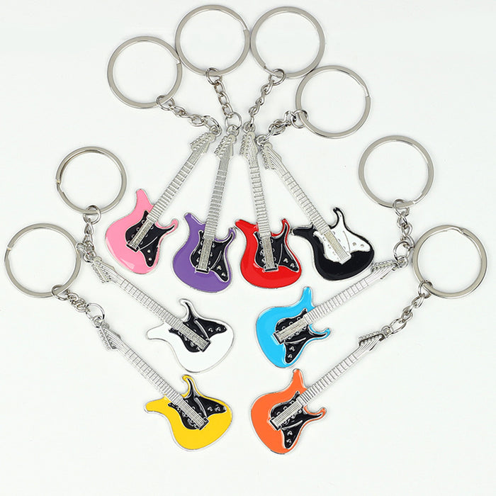 Wholesale Metal Musical Instrument Keychain Bag Pendant JDC-KC-Aohong006