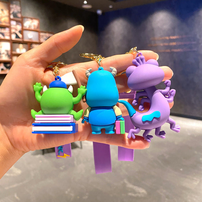 Wholesale Long-haired Monocular Chameleon Key Chain