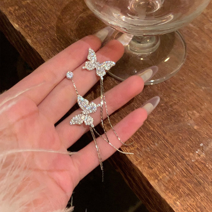 Wholesale Zircon Pearl Earrings