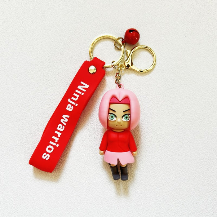 Wholesale PVC Cartoon Doll Keychain JDC-KC-WuYi085