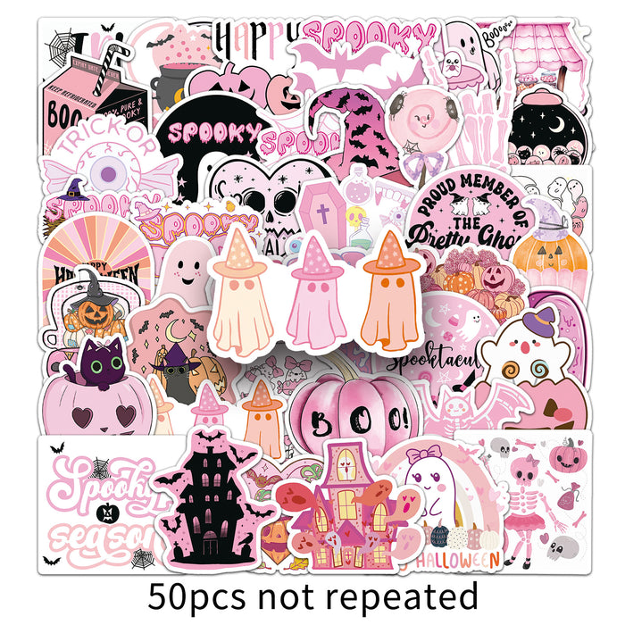 Wholesale Pink Waterproof Decorative Stickers Sweet Cartoon Design