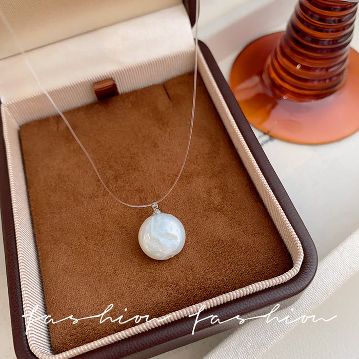 Wholesale Irregular pearl necklace, necklace, light luxury, niche accessories, high-end feel