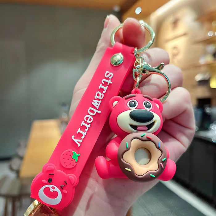 Wholesale Cute keychain figurine, car key pendant, small gift