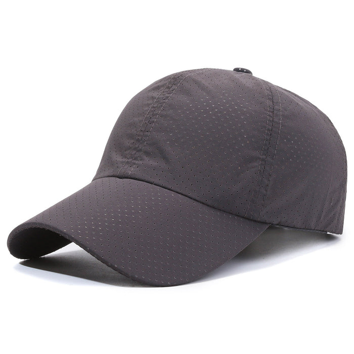 Wholesale Hat quick drying baseball cap with mesh breathable sun protection and sunshade cap
