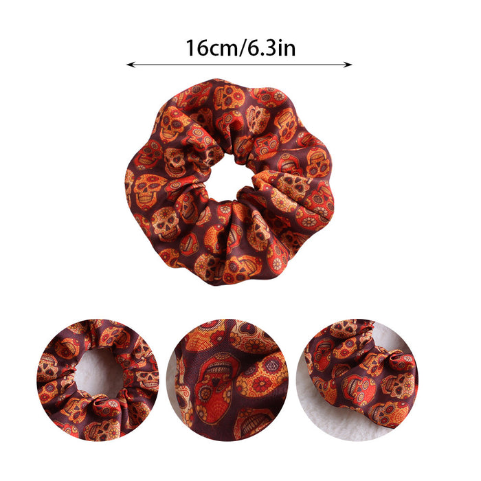 Wholesale large flower large intestine hair ring ladies crazy accessories