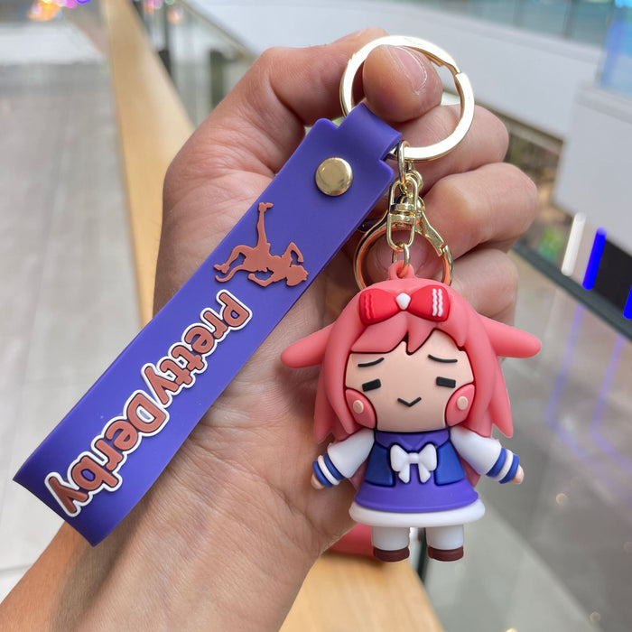 Wholesale Keychain games, peripheral figurines, cartoon dolls, backpacks, pendants, car keychains