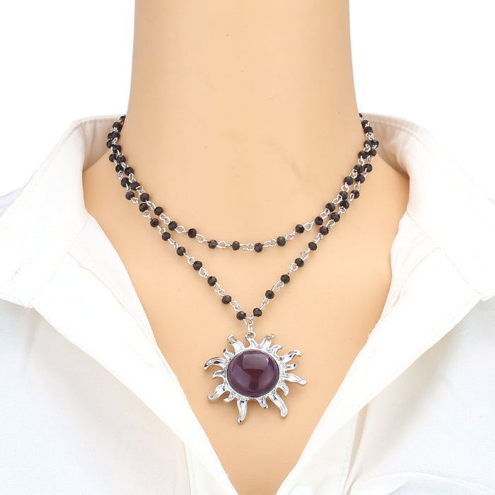 Wholesale Gothic Sun Alloy Necklace JDC-NE-LaiL002