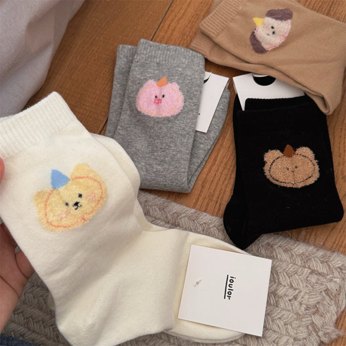 Wholesale Cartoon tube socks, sweat absorbing socks