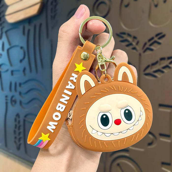 Wholesale Creative  Coin Purse Keychain School Bag Small Pendant Card Holder Lipstick Key Chain Kidsren' s Reward Small Gift