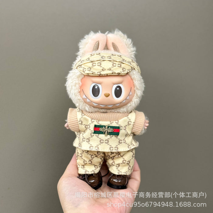 Wholesale 17cm Cartoon Doll Clothes Set