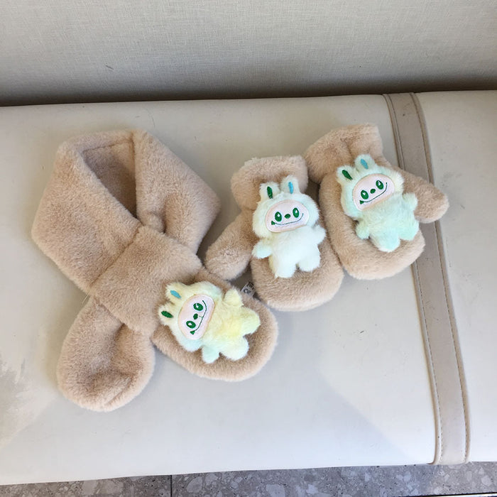 Wholesale Autumn and winter round neck plush Scarves