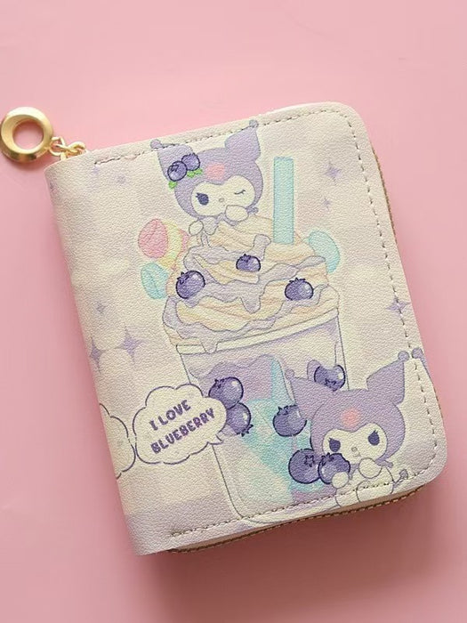 Wholesale Cartoon Anime Cute Short Zipper Wallet JDC-WT-QT014