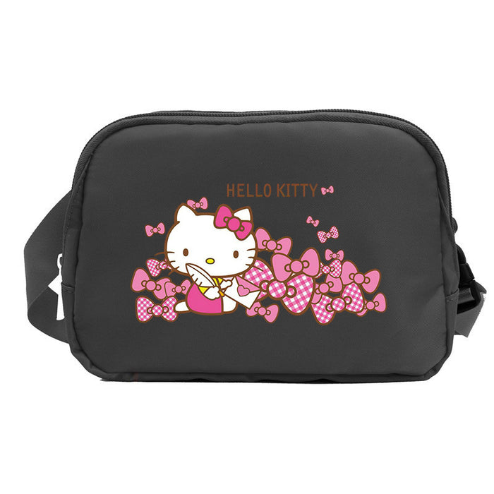 Wholesale Cat Cartoon Waterproof Sports Chest Bag  Versatile Crossbody Bag for Running with Phone Shoulder Bags