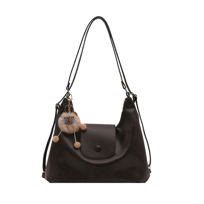 Wholesale Vintage large capacity commuting backpack, niche single shoulder tote bag