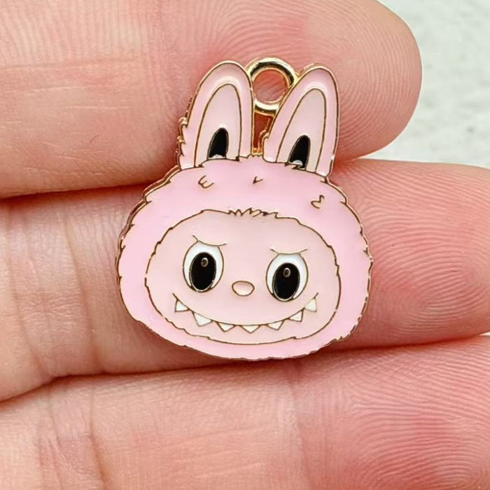 Wholesale 10pcs Little Rabbit Accessories: Earrings and Keychain Pendant